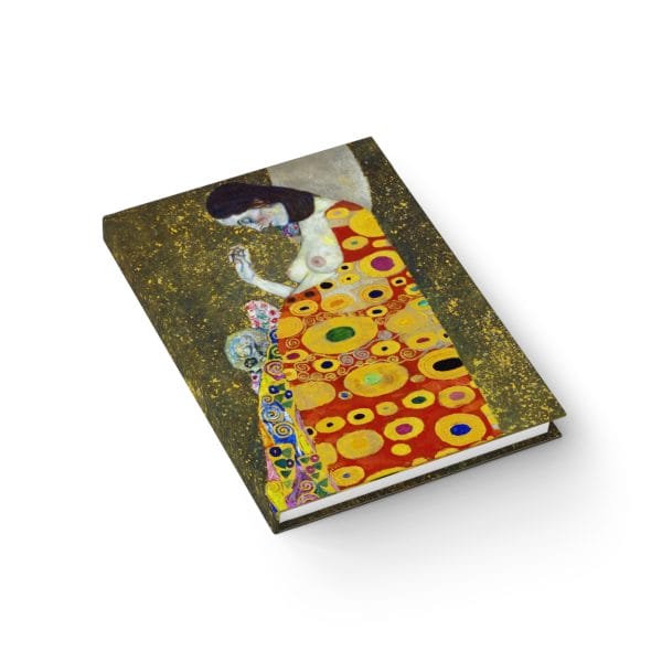 Gustav Klimt Hope II - Aesthetic Art Journal - Blank - Inspired Masterpiece for Creative Souls