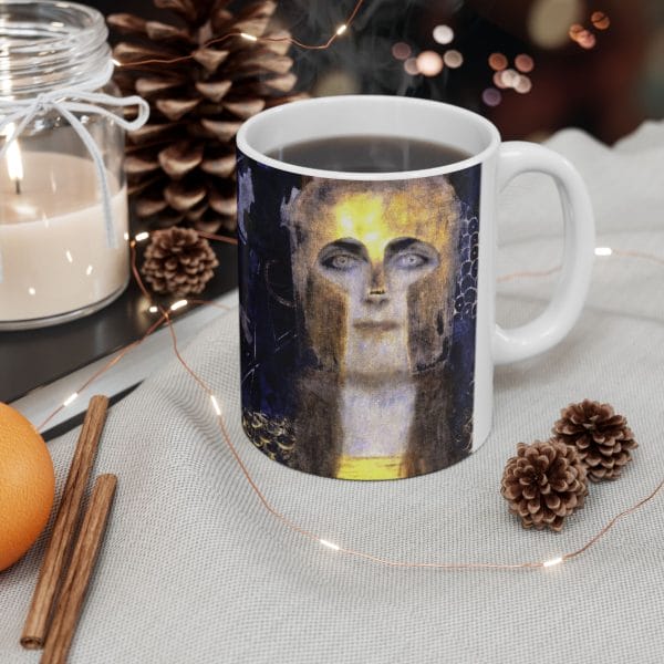 Gustav Klint Pallas Athena  - Mystical Ceramic Mug - 11oz & 15oz for Coffee Lovers - Image 5