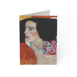 Gustav Klimt Judith II - Artistic Greeting Cards Set - Elegance in 1, 10, 30, and 50pcs