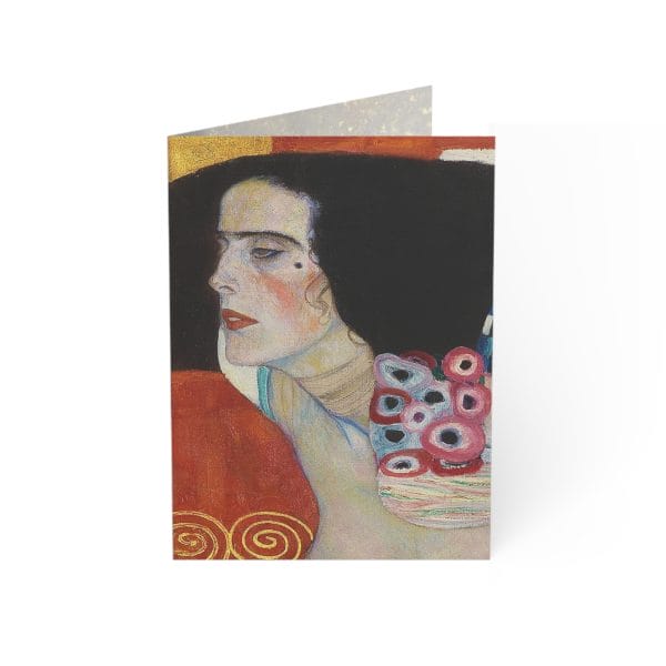 Gustav Klimt Judith II - Artistic Greeting Cards Set - Elegance in 1, 10, 30, and 50pcs