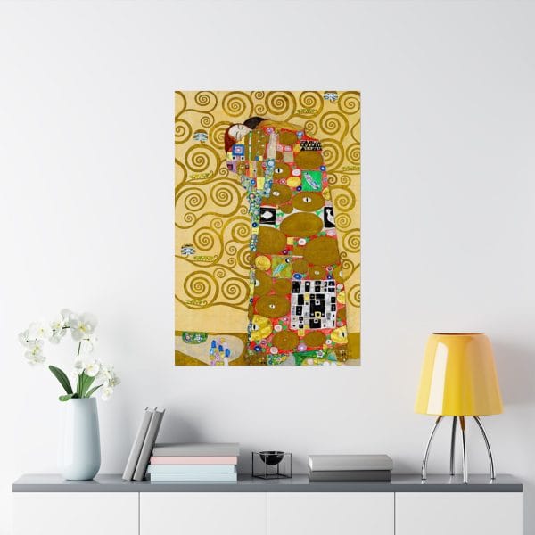Gustav Klimt Fulfilment - Artistic Matte Vertical Posters - Perfect Wall Decor for Art Lovers - Image 8