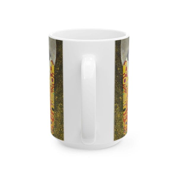 Gustav Klimt Hope II - Artistic Ceramic Mug - Colorful Abstract Design for Coffee Lovers - Image 14