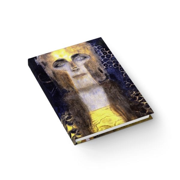 Gustav Klimt Pallas Athena - Artistic Blank Journal - Mystical Design for Creative Souls