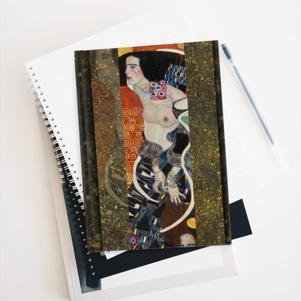 Gustav Klimt Judith II - Artistic Journal with Abstract Design - Blank Notebook Perfect for Creative Souls - Image 5