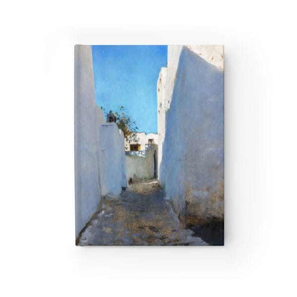 John Singer Sargent A Moroccan Street Scene 1879 - 1880 -Blank Journal - Inspiring Travel Notebook for Dreamers - Image 2