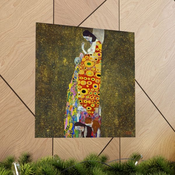 Gustav Klimt Hope II - Artistic Matte Vertical Posters - Vibrant Wall Decor for Home and Office - Image 6