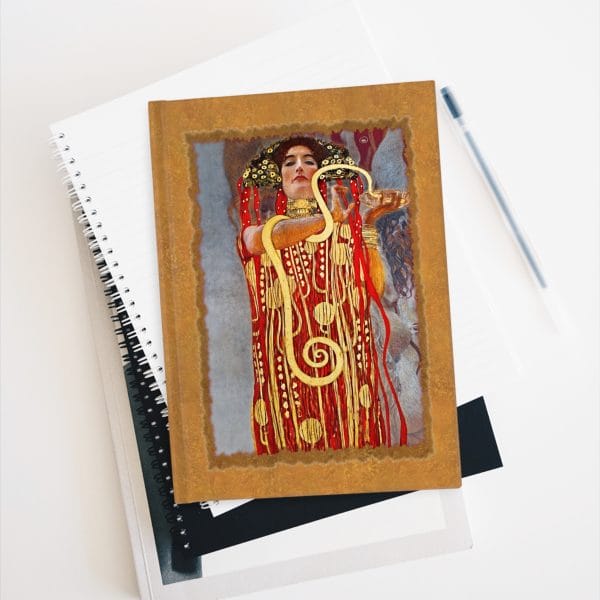 Gustav Klimt - Medicine - Detail - Artistic Blank Journal - Inspired by Classic Artwork for Creative Minds - Image 5
