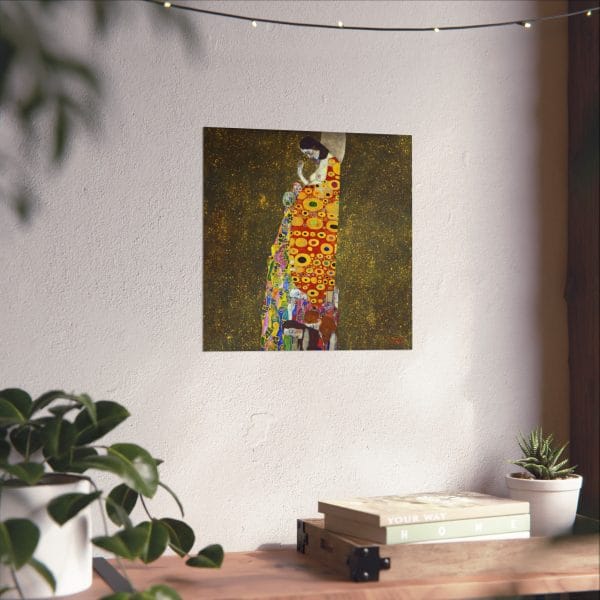 Gustav Klimt Hope II - Artistic Matte Vertical Posters - Vibrant Wall Decor for Home and Office - Image 5