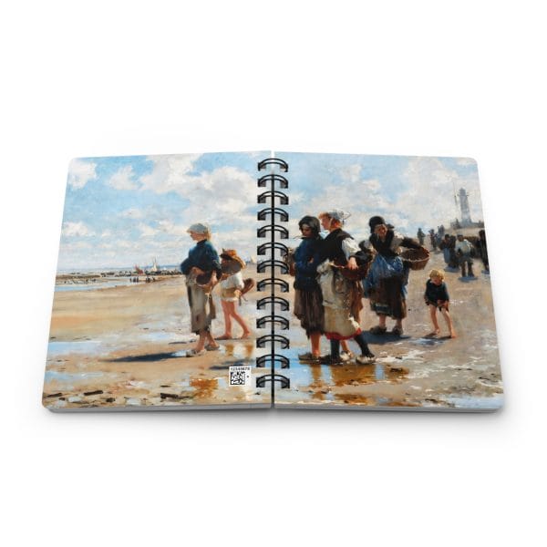 John Singer Sargent - En Route pour la Pêche - Artistic Spiral Bound Journal, Ideal Gift for Writers, Perfect for Journaling, Travel - Image 7