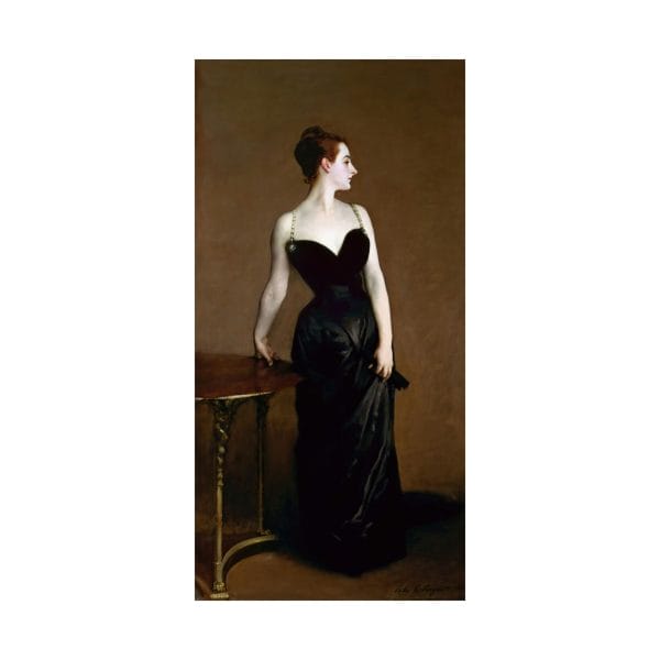John Singer Sargent 1884 Classic - Madame X - Elegant Matte Vertical Poster - Classic Lady in Black Dress Wall Art - Image 8