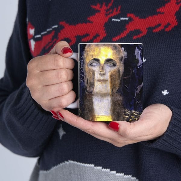 Gustav Klint Pallas Athena  - Mystical Ceramic Mug - 11oz & 15oz for Coffee Lovers - Image 12