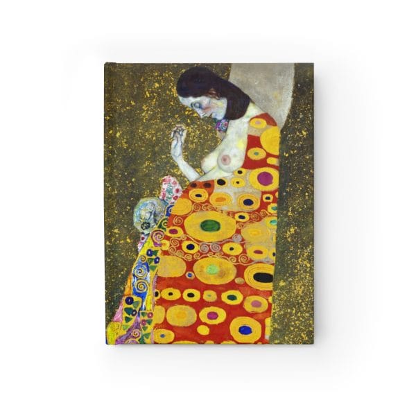 Gustav Klimt Hope II - Aesthetic Art Journal - Blank - Inspired Masterpiece for Creative Souls - Image 2