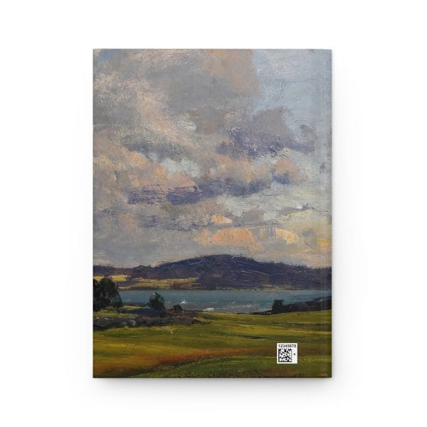 Berndt Lindholm’s masterpiece, Syyspilvia, Scenic Landscape Hardcover Journal - Ruled Line for Nature Lovers and Daily Journaling - Image 3