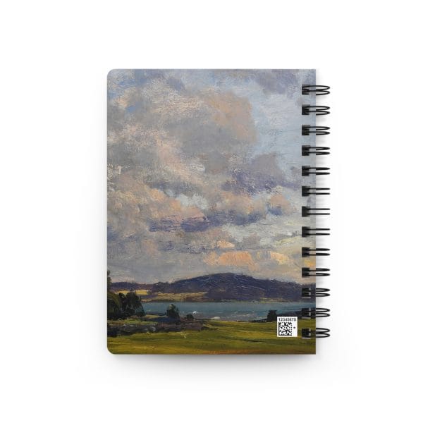 Berndt Lindholm’s masterpiece, Syyspilvia, Scenic Landscape Spiral Bound Journal - Perfect Gift for Nature Lovers & Creative Minds - Image 3