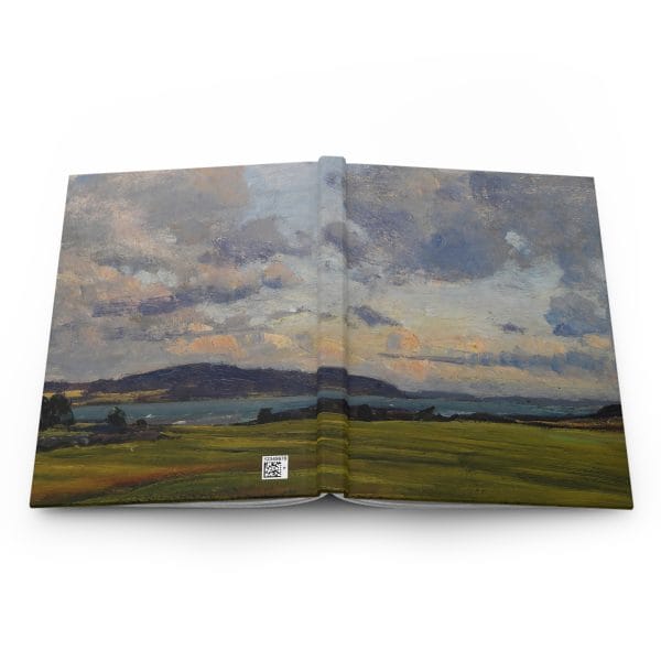 Berndt Lindholm’s masterpiece, Syyspilvia, Scenic Landscape Hardcover Journal - Ruled Line for Nature Lovers and Daily Journaling - Image 5