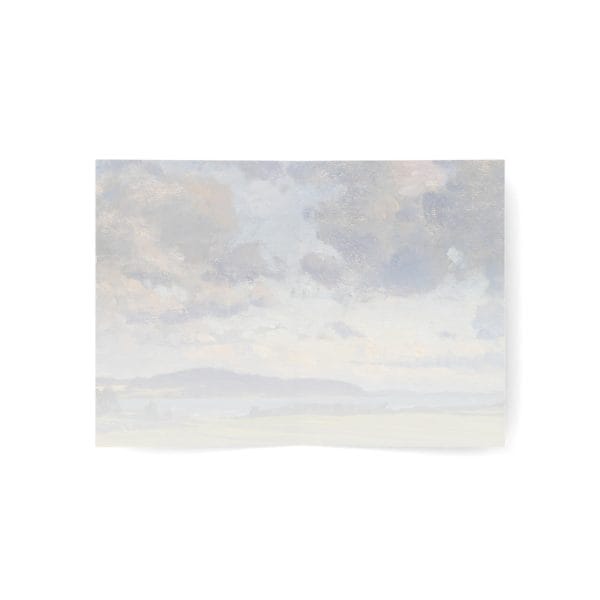 Berndt Lindholm’s masterpiece, Syyspilvia, Artistic Landscape Greeting Cards – Set of 1, 10, 30, or 50 Pieces - Image 4