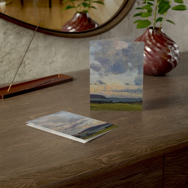 Berndt Lindholm’s masterpiece, Syyspilvia, Artistic Landscape Greeting Cards – Set of 1, 10, 30, or 50 Pieces - Image 11