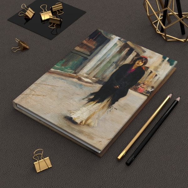 John Singer Sargent Iconic - Street in Venice, Elegant Art-Inspired Hardcover Journal, Ruled Line for Creative Minds - Image 6