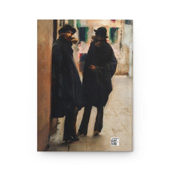 John Singer Sargent Iconic - Street in Venice, Elegant Art-Inspired Hardcover Journal, Ruled Line for Creative Minds - Image 3