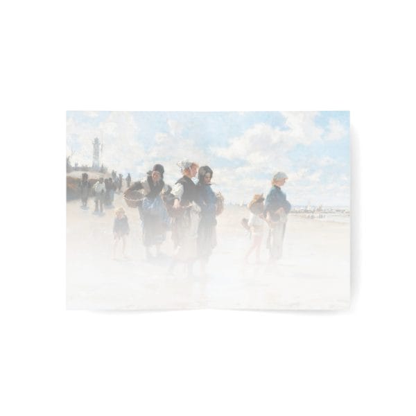 John Singer Sargent - En Route pour la Pêche - Artistic Greeting Cards for All Occasions,  Blank inside for Personal Messages - Image 4