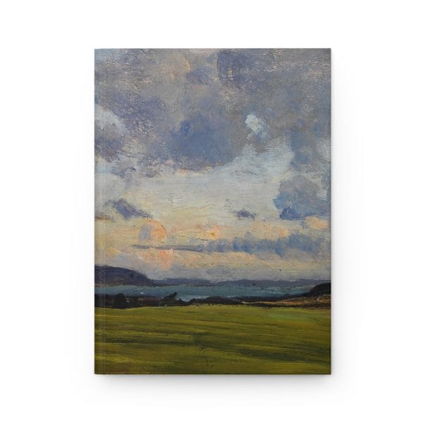 Berndt Lindholm’s masterpiece, Syyspilvia, Scenic Landscape Hardcover Journal - Ruled Line for Nature Lovers and Daily Journaling - Image 2
