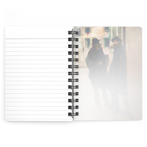 John Singer Sargent Iconic - Street in Venice, Artistic Spiral Notebook, Artistic Spiral Bound Journal - Vintage Street Scenes - Image 5