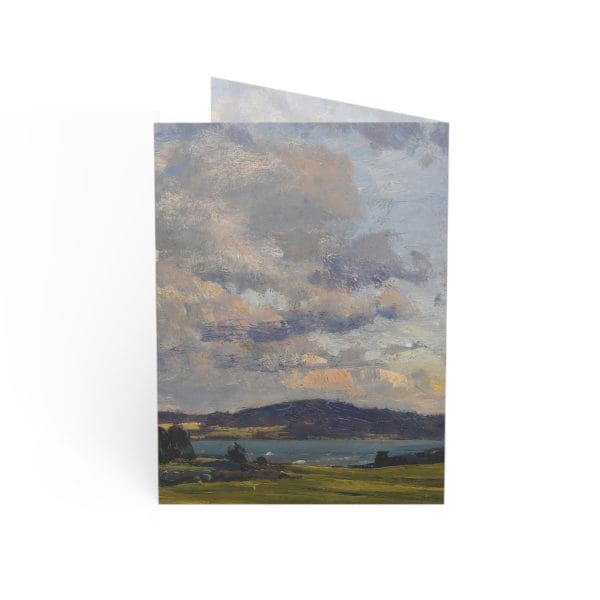 Berndt Lindholm’s masterpiece, Syyspilvia, Artistic Landscape Greeting Cards – Set of 1, 10, 30, or 50 Pieces - Image 2
