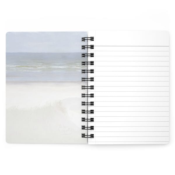 Berndt Lindholm - Boat on the Shore - (1870) - Coastal Serenity Spiral Bound Journal - Perfect for Beach Lovers and Creative Minds - Image 4
