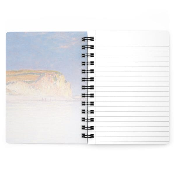 Claude Monet Masterpiece Low Tide at Pourville, Spiral Bound Journal - Image 4
