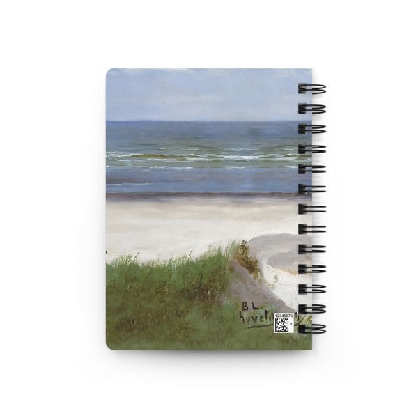 Berndt Lindholm - Boat on the Shore - (1870) - Coastal Serenity Spiral Bound Journal - Perfect for Beach Lovers and Creative Minds - Image 3