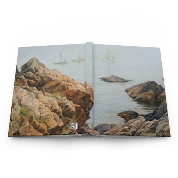 Berndt Lindholm - Fiskare i Morgondimma, Hardcover Journal Matte, Ruled Line - Image 5