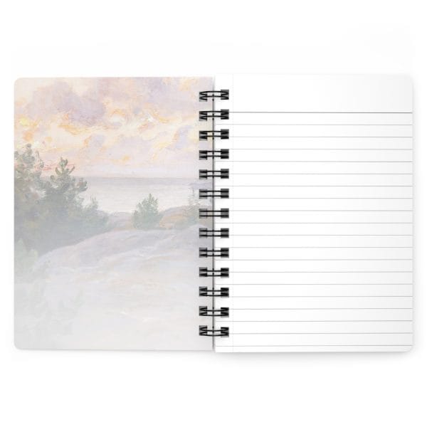 Berndt Lindholm - Cliffs by the Shore - Stunning Nordic Coastal Art, Spiral Bound Journal - Image 4