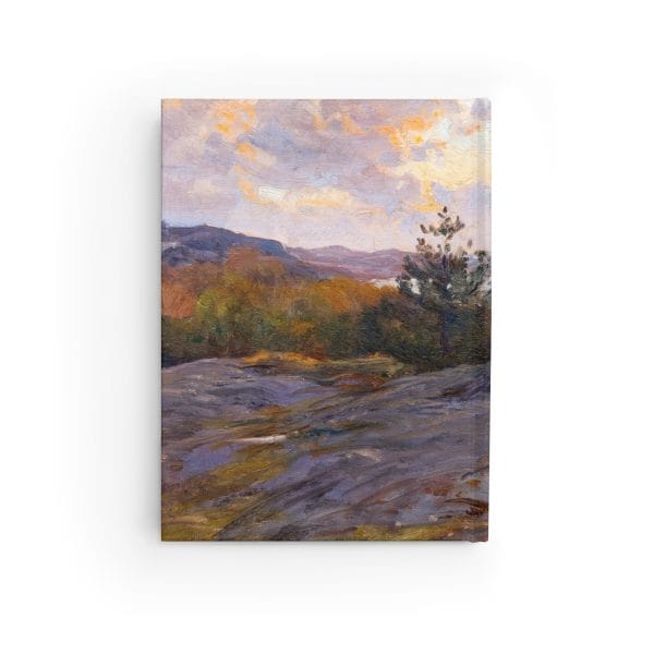 Berndt Lindholm Cliffs by the Shore - Elegant Nordic Coastline - Blank Hardcover Journal - Image 3