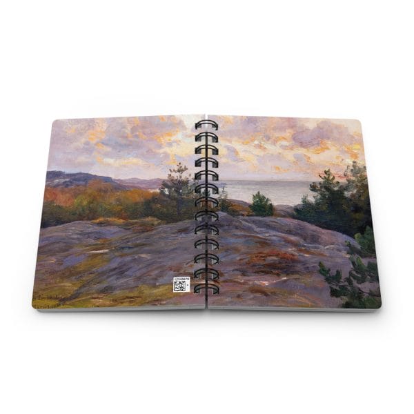 Berndt Lindholm - Cliffs by the Shore - Stunning Nordic Coastal Art, Spiral Bound Journal - Image 7