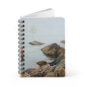 Berndt Lindholm - Fiskare i Morgondimma, Spiral Bound Journal