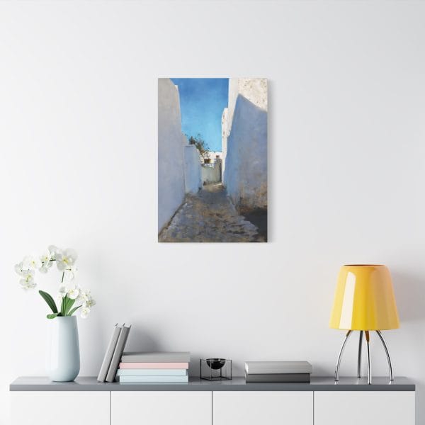 John Singer Sargent's 1879 -1880 Moroccan Street Scene, Matte Canvas, Stretched, 1.25" - Image 3