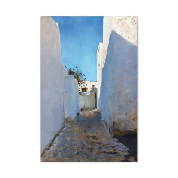 John Singer Sargent's 1879 -1880 Moroccan Street Scene, Matte Canvas, Stretched, 1.25" - Image 2
