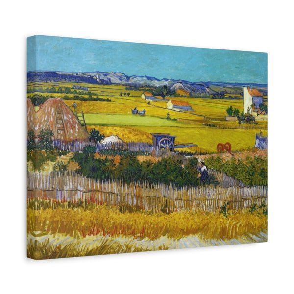 Bring Vincent van Goghs De Oogst to Life on Canvas - A Stunning Harvest Scene, Matte Canvas, Stretched, 1.25" - Image 8