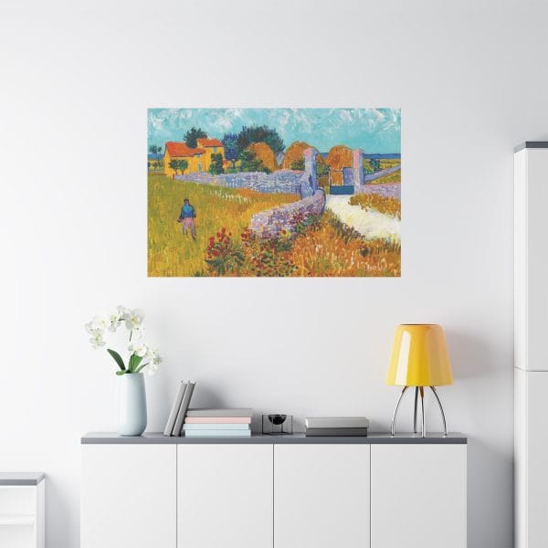 Enhance Your Home with Vincent van Goghs - Farmhouse in Provence, 1888 - on Canvas - A Rustic Masterpiece, Matte Canvas, Stretched, 1.25" - Image 16