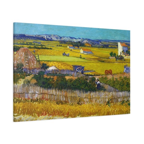 Bring Vincent van Goghs De Oogst to Life on Canvas - A Stunning Harvest Scene, Matte Canvas, Stretched, 1.25" - Image 21