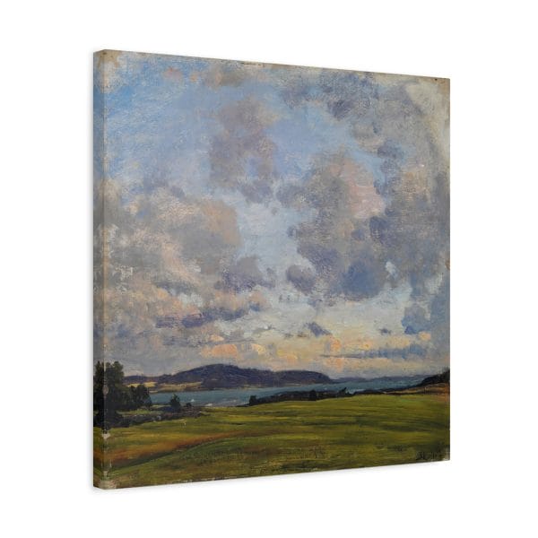 Berndt Lindholm - Syyspilvia - (1890-1899), Matte Canvas, Stretched, 1.25" - Image 18