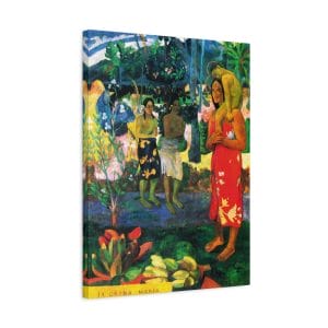 Ia Orana Maria by Paul Gauguin - Premium Canvas Print - Tahitian Art Masterpiece, Matte Canvas, Stretched, 1.25"