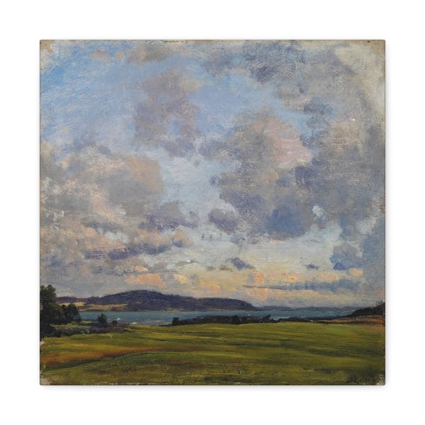 Berndt Lindholm - Syyspilvia - (1890-1899), Matte Canvas, Stretched, 1.25" - Image 13