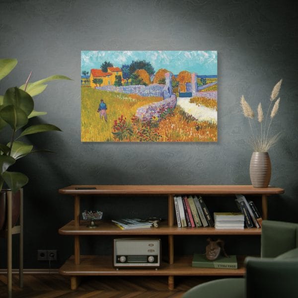 Enhance Your Home with Vincent van Goghs - Farmhouse in Provence, 1888 - on Canvas - A Rustic Masterpiece, Matte Canvas, Stretched, 1.25" - Image 18
