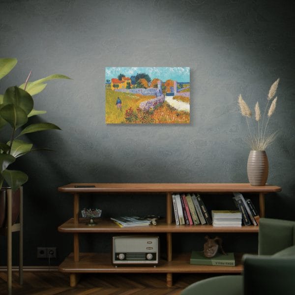 Enhance Your Home with Vincent van Goghs - Farmhouse in Provence, 1888 - on Canvas - A Rustic Masterpiece, Matte Canvas, Stretched, 1.25" - Image 9