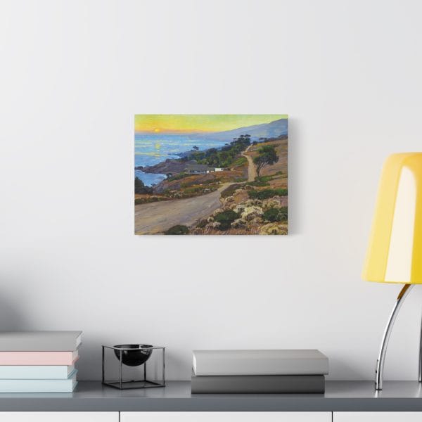 William Wendt Masterpiece - The Old Coast Road (1916) - A Timeless California Landscape, Matte Canvas, Stretched, 1.25" - Image 2