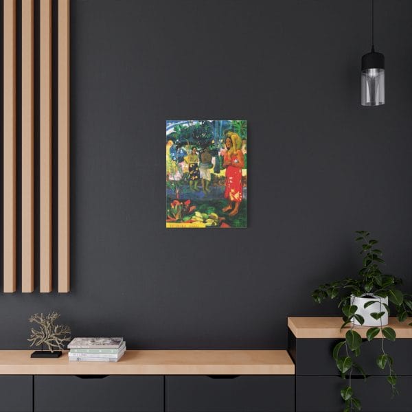 Ia Orana Maria by Paul Gauguin - Premium Canvas Print - Tahitian Art Masterpiece, Matte Canvas, Stretched, 1.25" - Image 4