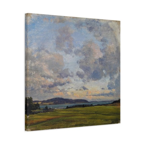 Berndt Lindholm - Syyspilvia - (1890-1899), Matte Canvas, Stretched, 1.25" - Image 22