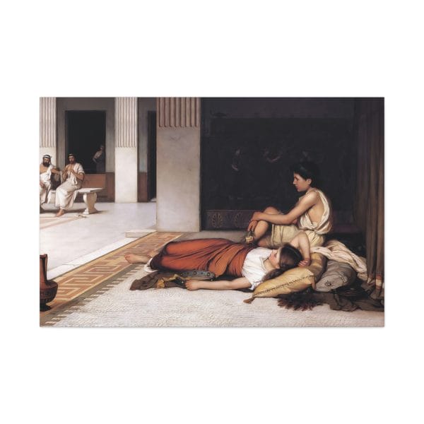 John William Waterhouse - Exploring the Masterpiece, After the Dance, 1876, Matte Canvas, Stretched, 1.25" - Image 10