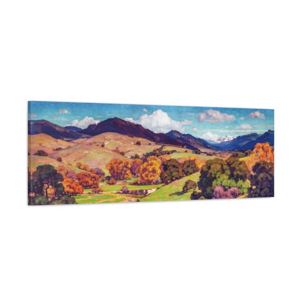 Exploring William Wendt - Iconic 1920 California Landscape Painting, Matte Canvas, Stretched, 1.25" - Image 2